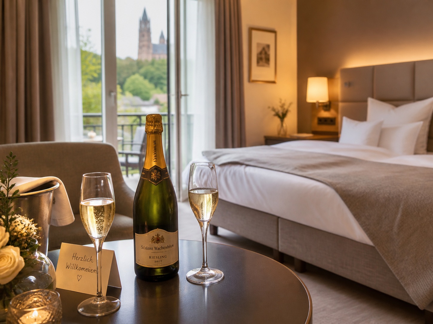 🥂 Flasche Champagner zur Begrüßung auf dem Zimmer